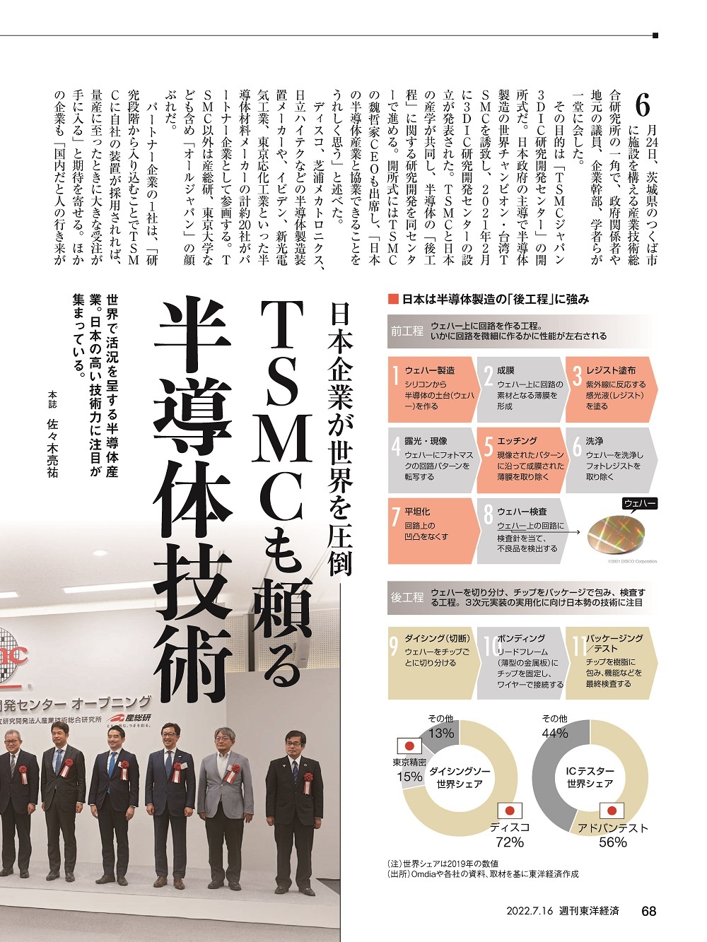 週刊東洋経済2022年7月16日号　東洋経済STORE